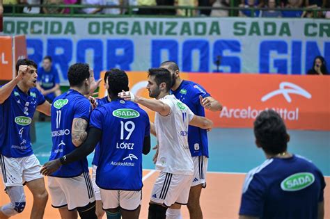 Sada Cruzeiro Decide Vaga Na Semifinal Contra Vôlei Renata No Riachão