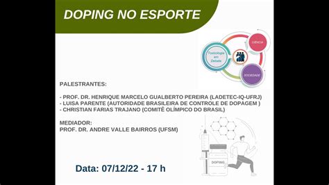 Toxicologia Em Debate Doping No Esporte YouTube