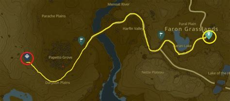 All Faron Shrine Locations In Zelda Totk