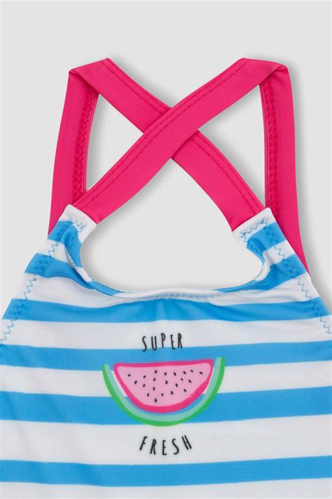 Pembe K Z Ocuk Gen K Z K Z Ocuk Desenli Bikini Tak M Defacto