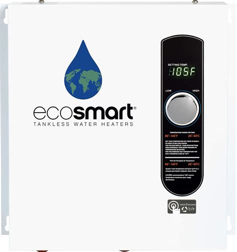 ecosmart eco  electric tankless water heater instruction manual