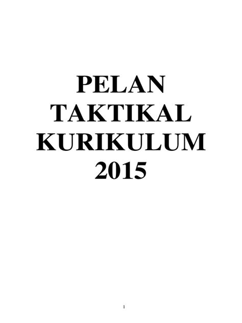 PDF Pelan Taktikal Panitia Geografi 2015 SMK Muhibbah DOKUMEN TIPS