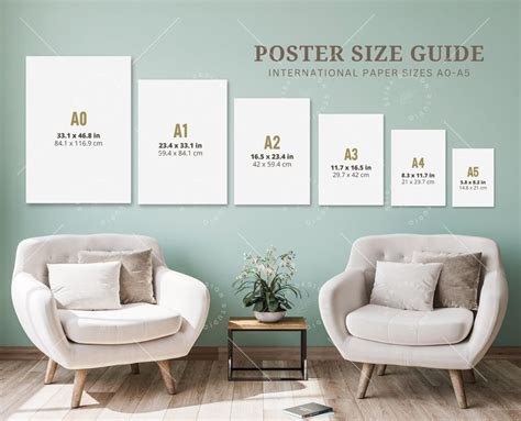 Wall Art Size Guide Frame Size Guide Print Size Guide Comparison