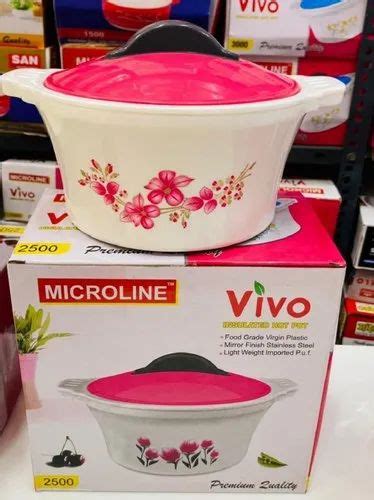 Micro Line Printed Insulated Plastic Hot Pot Model Name Number At Rs Piece In