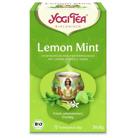 Tea You Lemon Mint Yogi Tee Bio Bio Ayurvedische Kr Uter Und Gew Rz