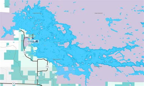 Lake Kabetogama Resorts Map