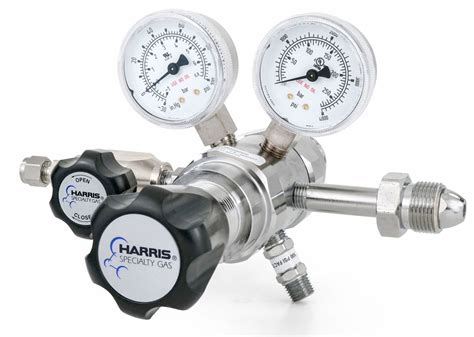 Harris Argon Helium Nitrogen Specialty Gas Lab Regulator Cga