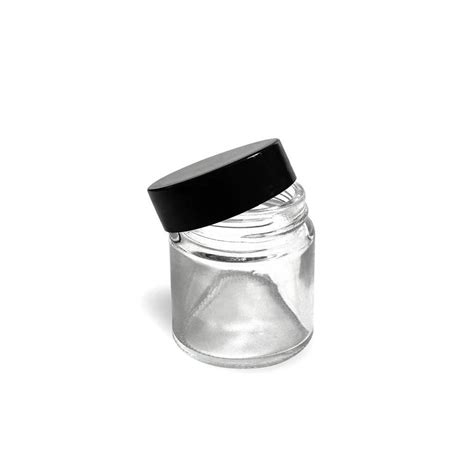 Custom 30ml Clear Glass Jars JamPackaging