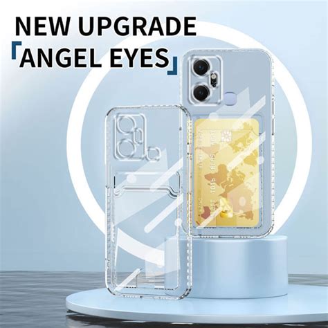 เคส Infinix Hot g g i s play Smart Plus ลาสด กระเปาใสบตรปองกนการชนกนขอบ