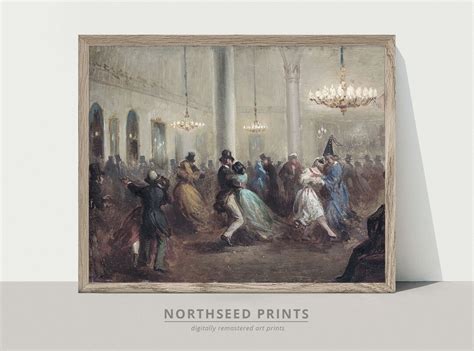 Victorian Masquerade Ball Makes A Perfect Painting For The Etsy