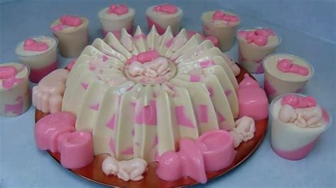 Gelatina De Baby Shower Para Niña Youtube