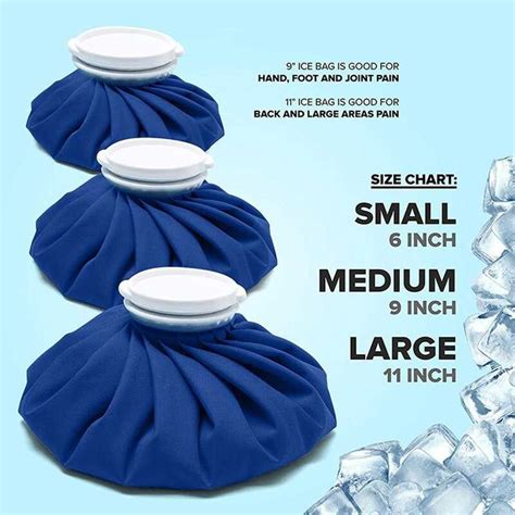 Reusable Ice Bag Hot Cold Therapy Sports Pack Injury First Aid Pain Relief Cold Compress Cool