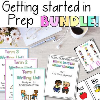 started  prep bundle resources   prep classroom tpt