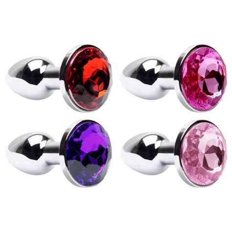 Plug Anal Mini Em Metal Cromado Cônico Vipmix Gall