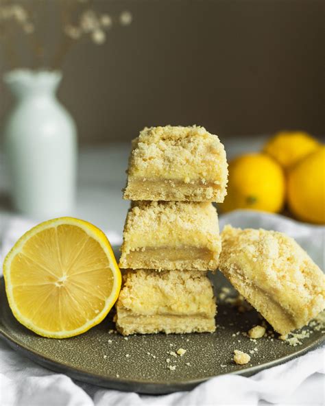 Lemon Crumble Bars Milling Coconuts