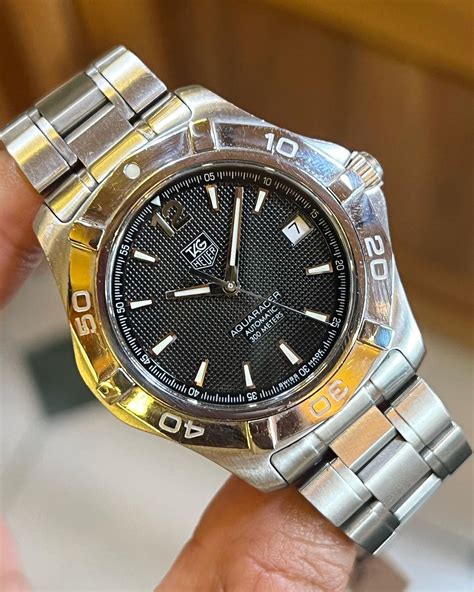 Jual Jam Vintage Tag Heuer Aquaracer Waf