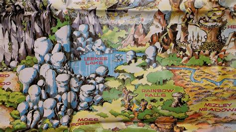 Teddy Ruxpin Land Of Grundo Map Play Area Dan Keck Flickr