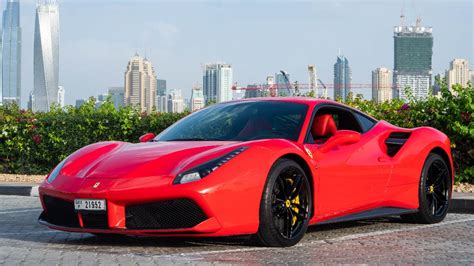 Ferrari 488 GTB Rental Dubai | Luxury Car Rental Dubai - sports car rental