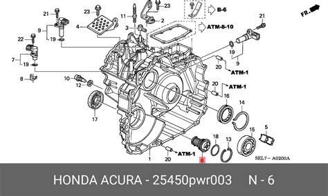 HONDA 25450-PWR-003 25450-PWR-003