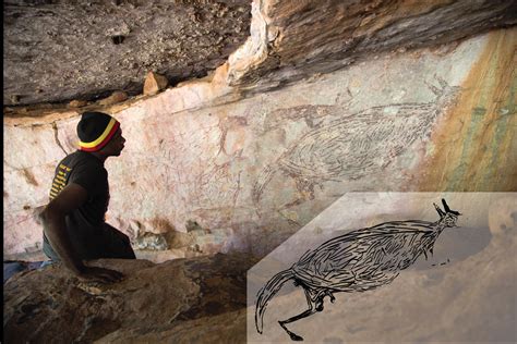 Check Out Australia’s Oldest Known Rock Painting – A 2 Meter Kangaroo ...