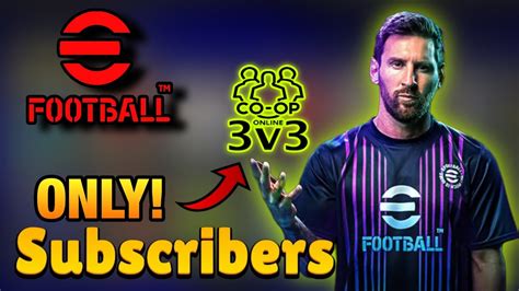 Let S Play Co Op With Subscribers Efootball Mobile Live Pes