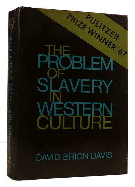 The Problem Of Slavery In Western Culture David Brion Davis First