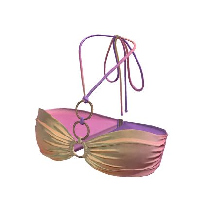 Camiseta De Bikini Con Tirantes En La Playa De Rainbow Urban Summer Roblox