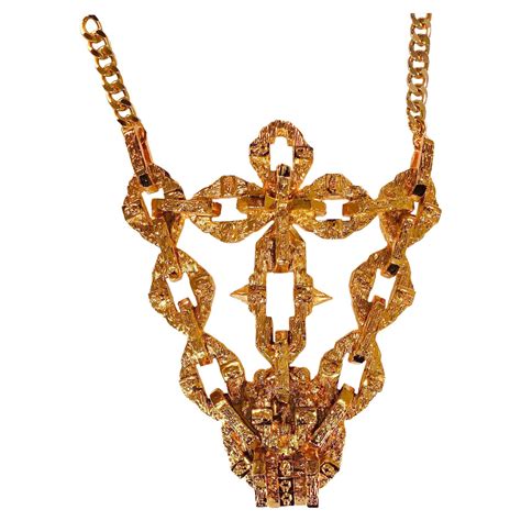 Catena Thong Hand Sculpted Chain Lingerie In K Gold By Angelis Blade For Sale At StDibs