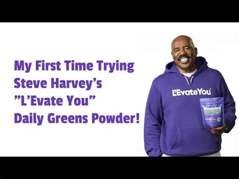 Steve Harvey S L Evate You Vitality Daily Greens REVIEW YouTube