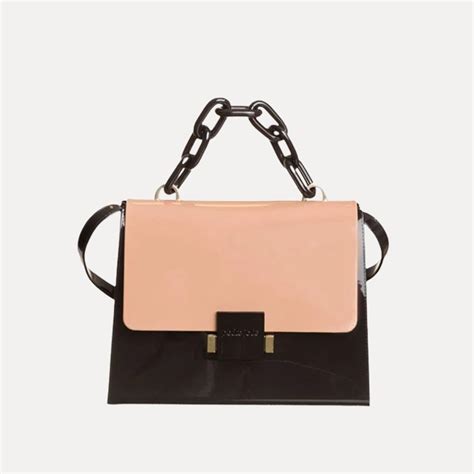 Bolsa Petite Jolie Bing PJ10606 Preto Nude Boutique Di Van