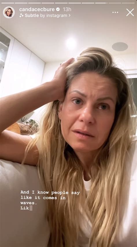 Full House Star Candace Cameron Bure Breaks Down On Instagram