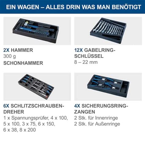 Scheppach Werkstattwagen Tw Werkzeugset Im Werkstattwagen Vergleich