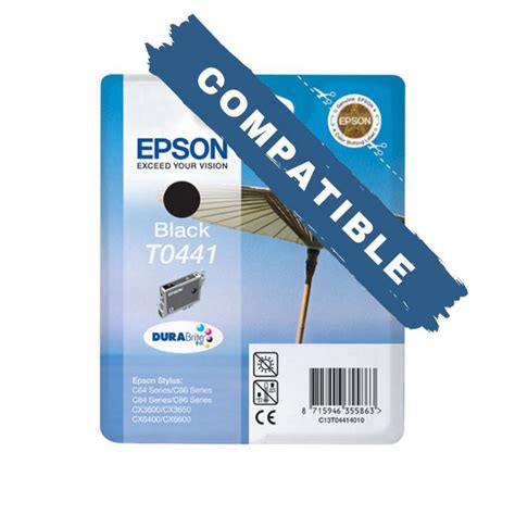 Cartucho Epson T0441 Negro Compatible Tienda MFI