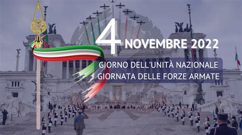 4 novembre Giorno dell Unità nazionale e Giornata delle Forze armate