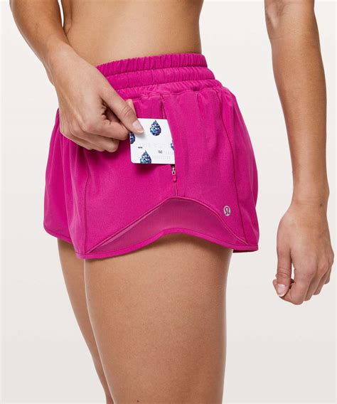 Lululemon Hotty Hot Short II Fantom Fuchsia Lulu Fanatics