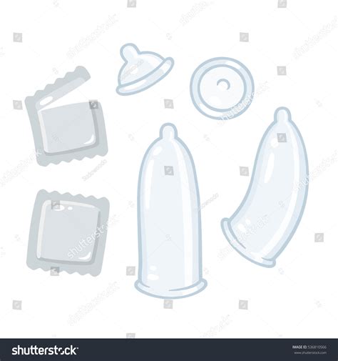 Condom Cartoon Drawings Set Safe Sex Stock Vector Royalty Free 536810566 Shutterstock