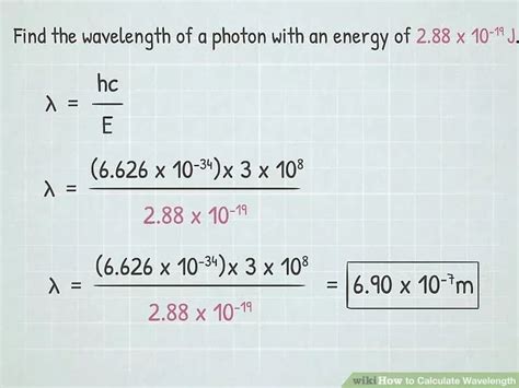 How to Calculate Wavelength: 11 Steps (with Pictures) | Biology lessons ...