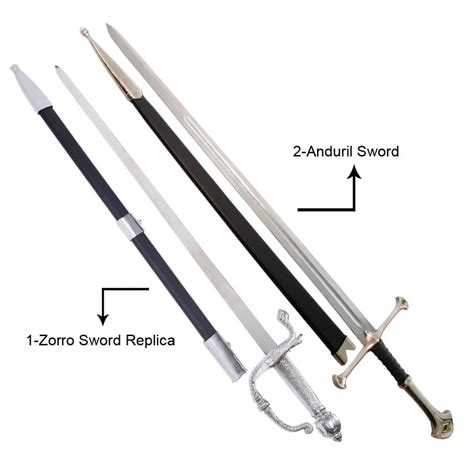 Zorro Sword & Anduril Sword - SwordsKingdom