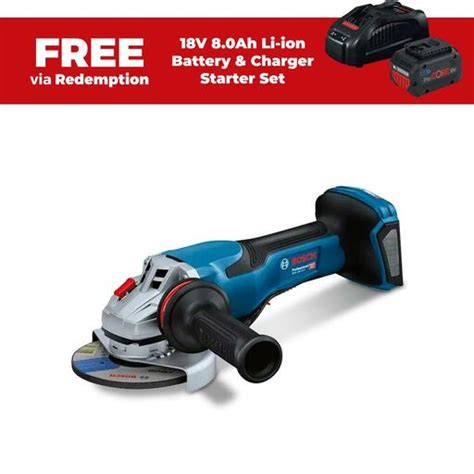 Bosch Gws 18v 15 P 0 601 9h6 A00 18v Li Ion Cordless Biturbo