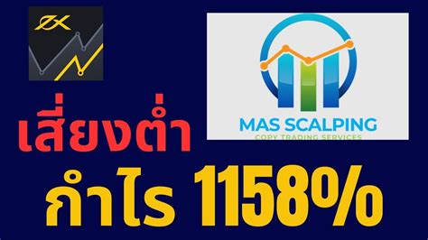 รวว Master เสยงตำ กำไร 1158 Copytrade social trading exness