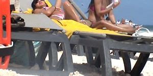 Incredible Beach Two Girls Latin Topless Punta Cana 001 Porn Videos