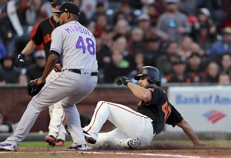 Giants Blank Rockies Again But Bumgarner Leaves Prematurely