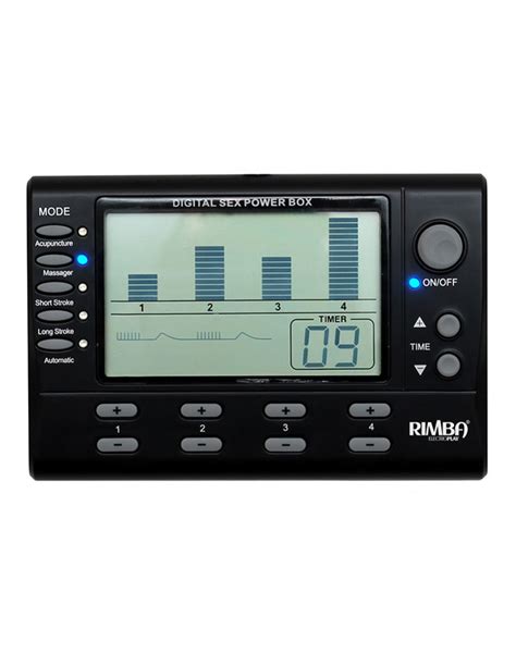 Elektro Sex Power Box LCD Display Elektro Fetisch SM Bedarf Mac S Mystic Store