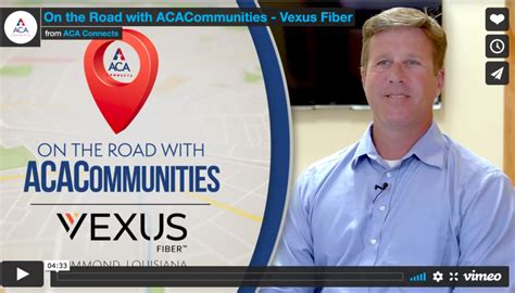 On the Road with ACACommunities - Vexus Fiber - Vexus