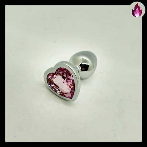Plug Anal Joya Corazon Talle Small Erótica