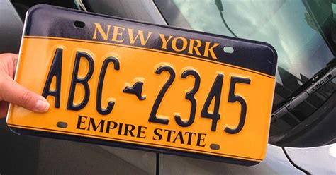 Printable Temporary License Plate Ny