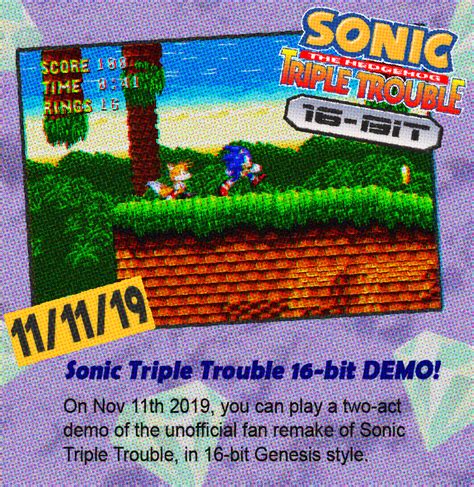 Sonic Triple Trouble 16 Bit Details LaunchBox Games Database