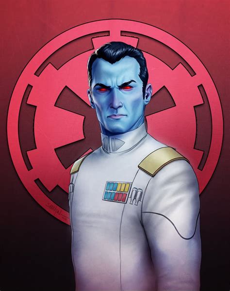 Thrawn By Sarakpn Deviantart On Deviantart Star Wars