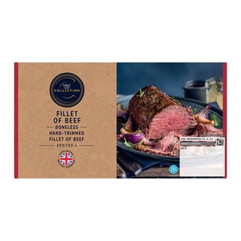 ms british fillet  beef ocado