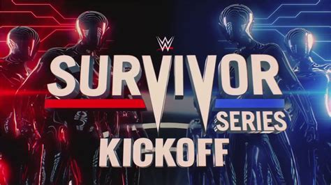 Wwe Survivor Series 2018 Kickoff Opening Youtube